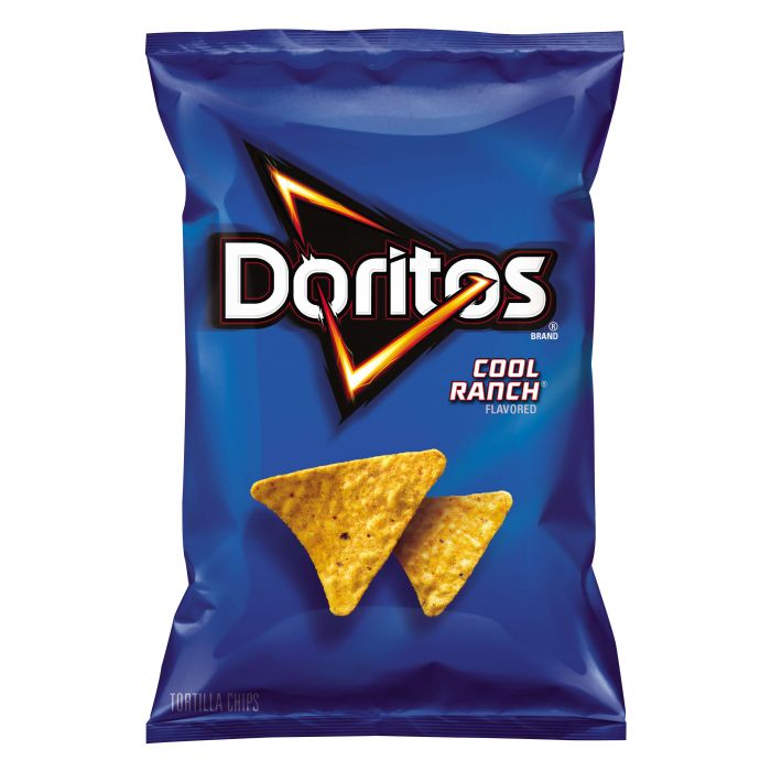 Cool Ranch Doritos Package- New Year's Eve snacks
